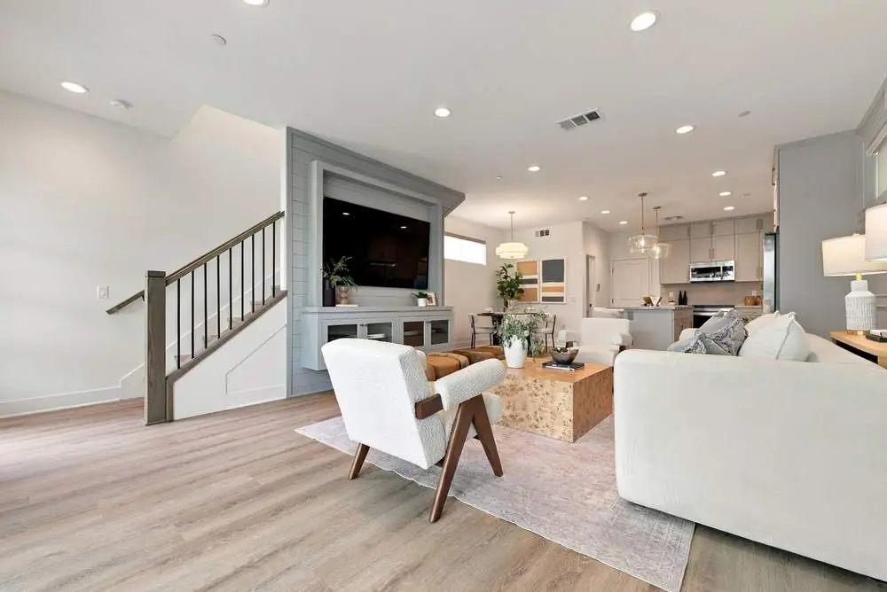 Living room in The Meridian