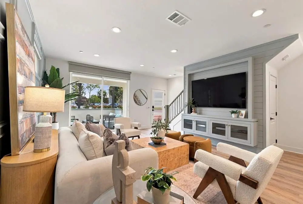 Living room in The Meridian