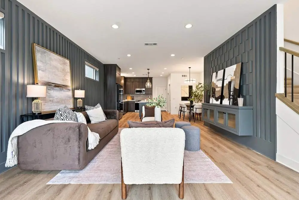 Living room in The Zenith