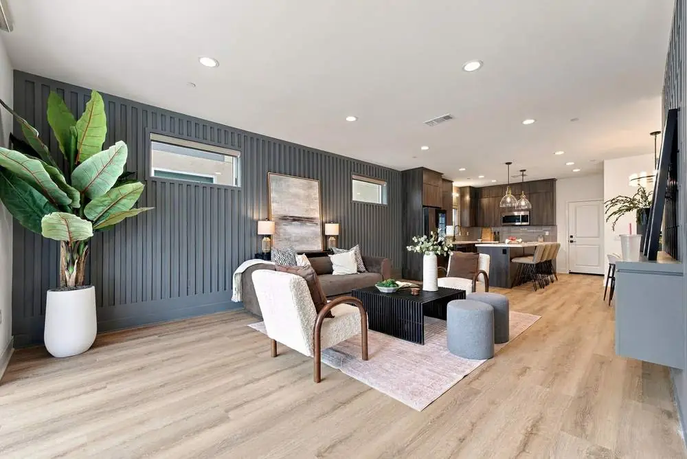 Living room in The Zenith