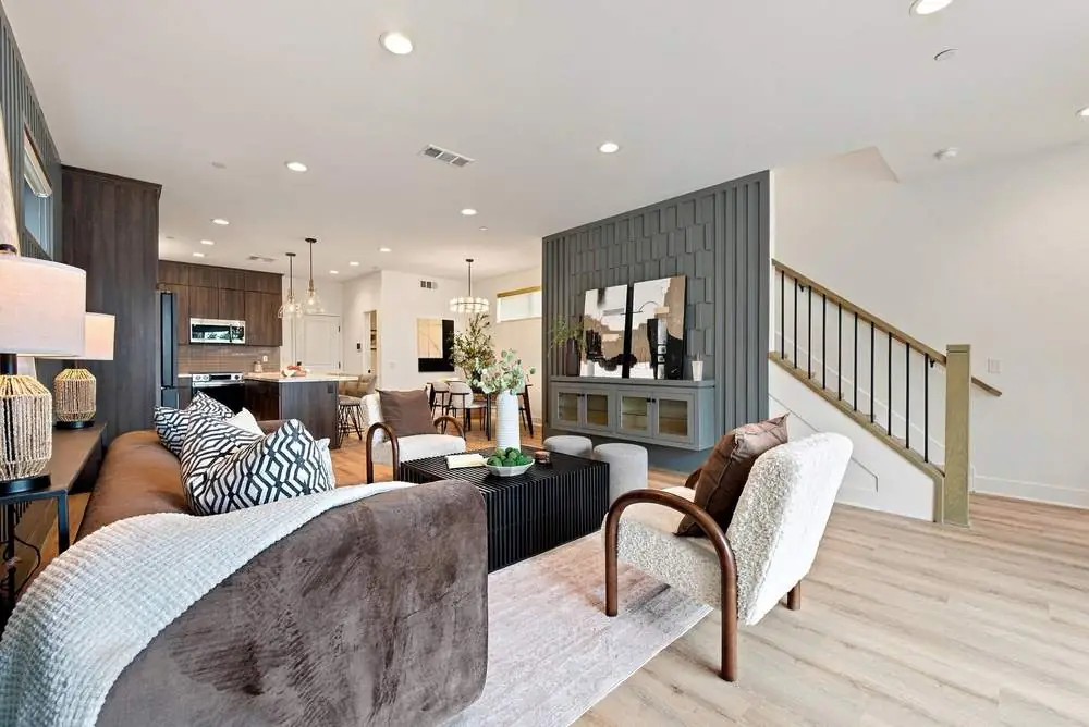 Living room in The Zenith