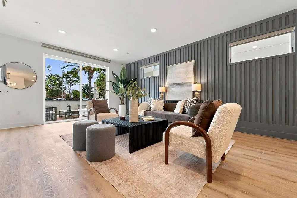 Living room in The Zenith