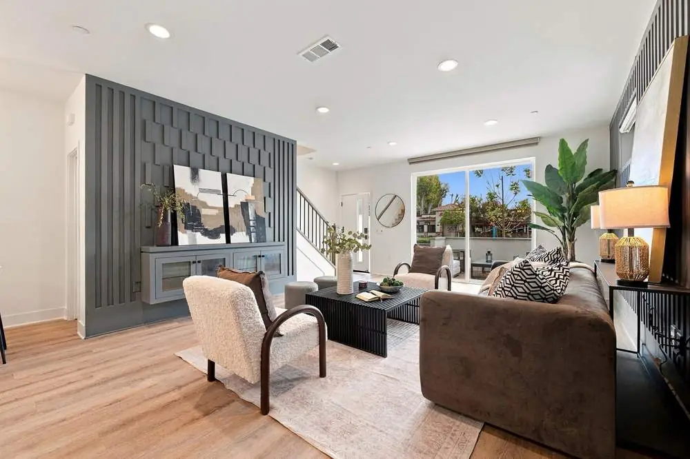 Living room in The Zenith