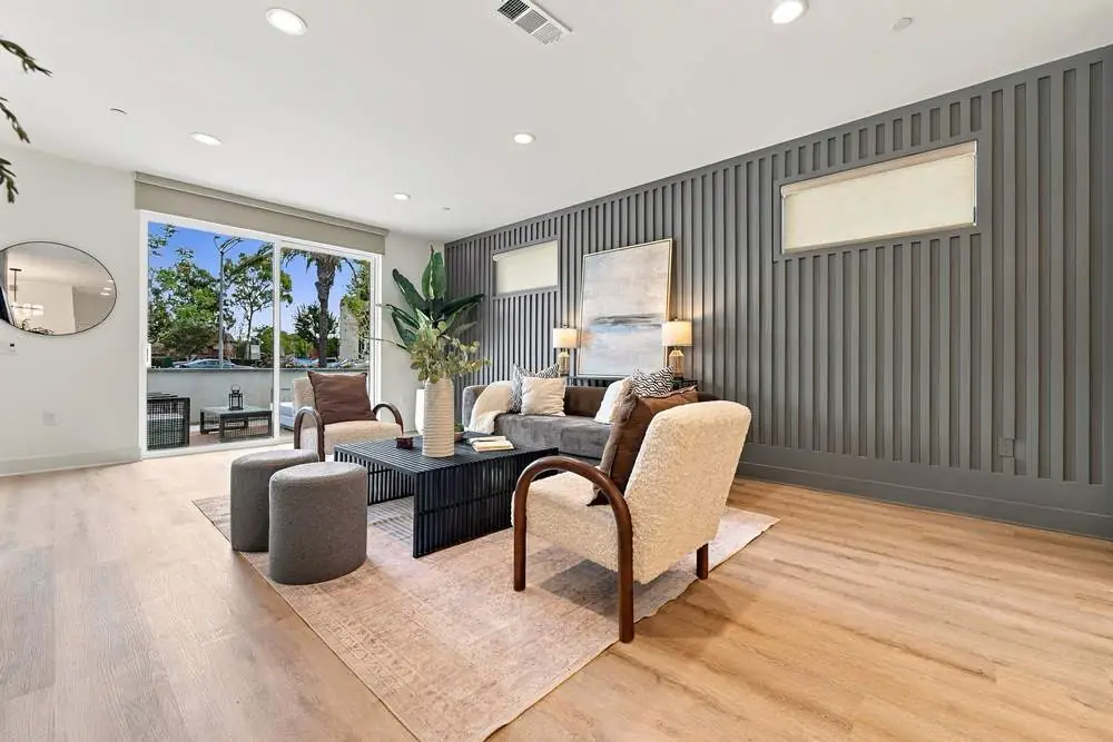Living room in The Zenith
