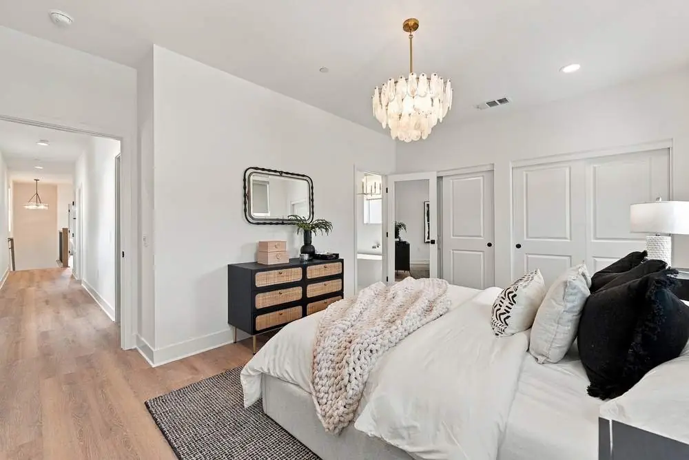 Primary bedroom in The Zenith