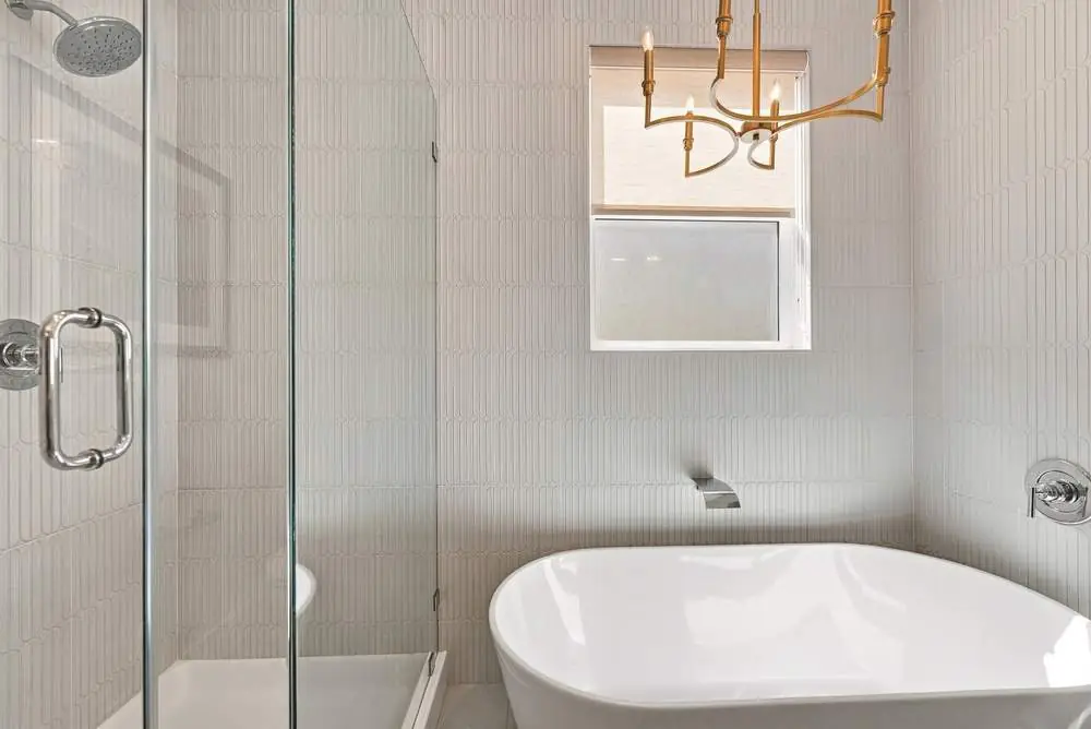 Primary bathroom in The Zenith